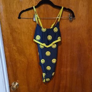 Justice Blue and Yellow Swimsuit